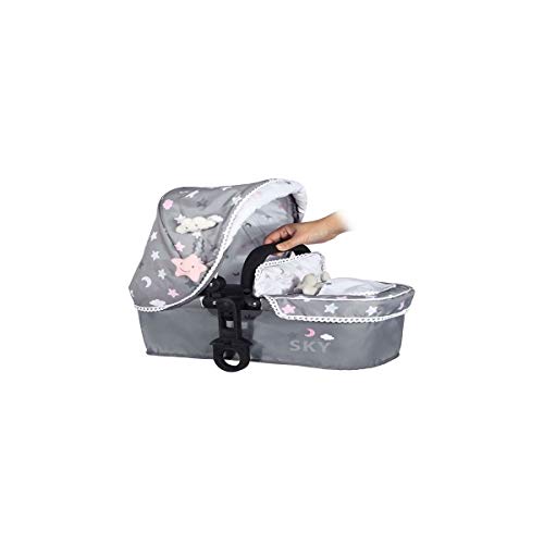 Decuevas Toys - Coche muñeca sky 3x1, multicolor (80524)