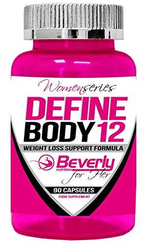 DEFINE BODY12, Quemagrasas, perdida de peso y de masa grasa, eficaz y de calidad 90 capsulas WOMAN SERIES – BEVERLY
