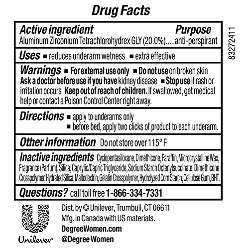 Degree Women Clinical Antiperspirant Deodorant Cream, Stress Control 1.7 oz by Degree