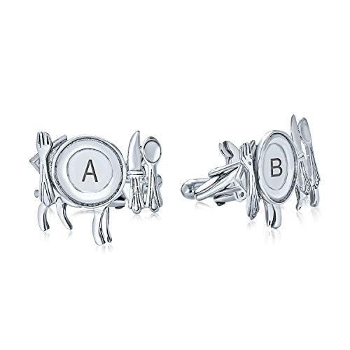 Delicias Gourmet Cocina Gourmets Personalizado Chef Propietaria Del Restaurante Placa Para Hombre Geme Plata 925