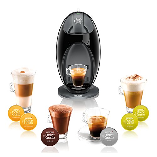 De'Longhi Dolce Gusto Jovia EDG250.B - Cafetera de cápsulas, 15 bares de presión, color negro