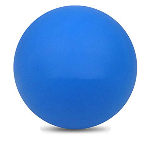 Demarkt Pelota de Lacrosse Sirve para Masajear Puntos de Presión Crossfit Terapias de Rehabilitación y Fisioterapia(Azul)