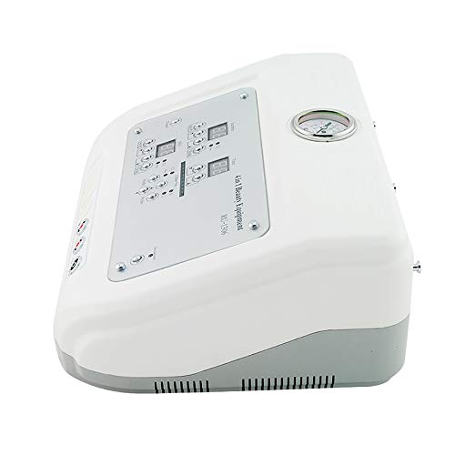 Denshine 4 en 1 Ultrasónica Microcorriente Scrubber de Piel Máquina de Diamante Microdermoabrasión Equipo Profesional del Salón Cuidado Facial para Uso Personal Casero