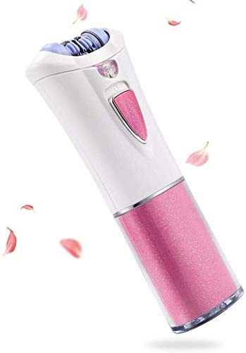 Depiladora Electrica Mujer Inalámbrica con Luz LED - 2 Ajustes de Velocidad con Tecnología Pinzas Micro-grip,Portátil Maquina Depilar Bikini,Mujer Afeitadora Depilación Facial (Batería)