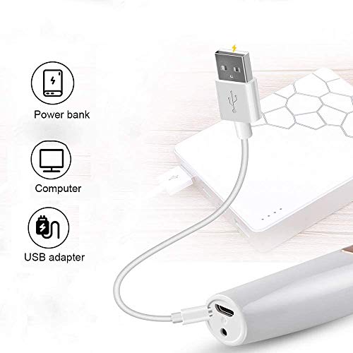 Depiladora Facial Mujer Electrica,BEENLE Recortadora de Cejas y Removedor de Vello Facial para Mujer, 2 en 1 Depiladora de Cejas, Afeitadora Sin Dolor Con Luz LED integrada