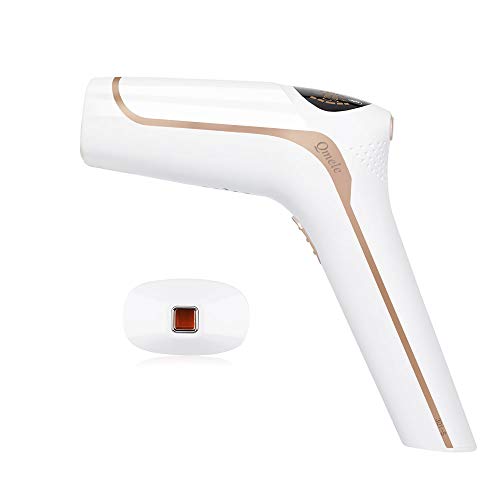 Depiladora Luz Pulsada Sistema para la Depilación Permanente del Vello Visible en Casa depilación indolora, cabezal láser de 600,000 Pulsaciones para Cuerpo, Bikini, Axilas y Cara