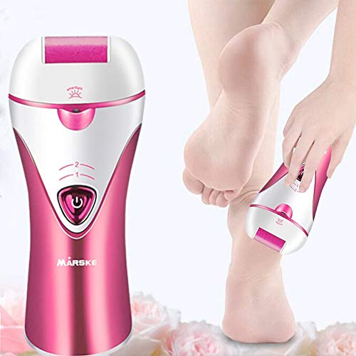 Depiladora Mujer Eléctrica Inalámbrica, Afeitadora Eléctrica para Mujer Femenina Recortadora Conjunto 3 en 1 Maquinilla de afeitar eléctrica,Poderoso Removedor de Callosidades y Muertas Piel