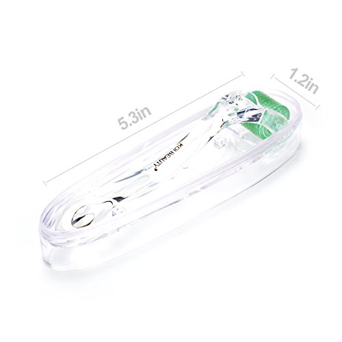 Dermaroller 1.5mm 200 Pines Derma Microneedle Roller Crecimiento del cabello Arrugas Cicatrices de acné Piel con picazón Estrías Cara Bodyrollers