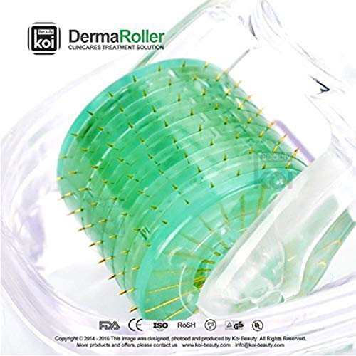 Dermaroller 2.0mm Microneedle Derma Roller 200 Agujas Titanio Arrugas Cicatrices Picazón en la piel Marcas de estiramiento Cara
