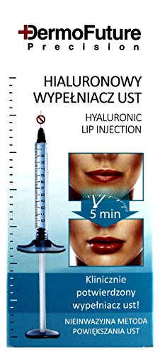 Dermofuture Precision Inyección de ácido hialurónico para labios, 12 ml