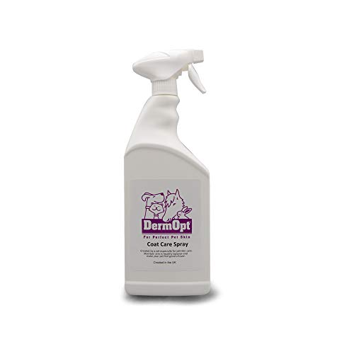 DermOpt® Spray y acondicionador de piel para el cuidado de perros, alivia el picor