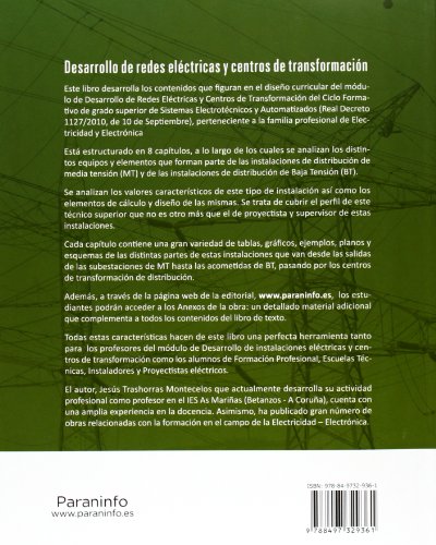 Desarrollo de redes eléctricas y centros de transformación (Electricidad Electronica)