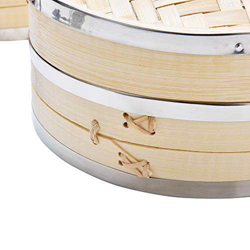 Desconocido Harcas Deluxe Vaporera de bambú