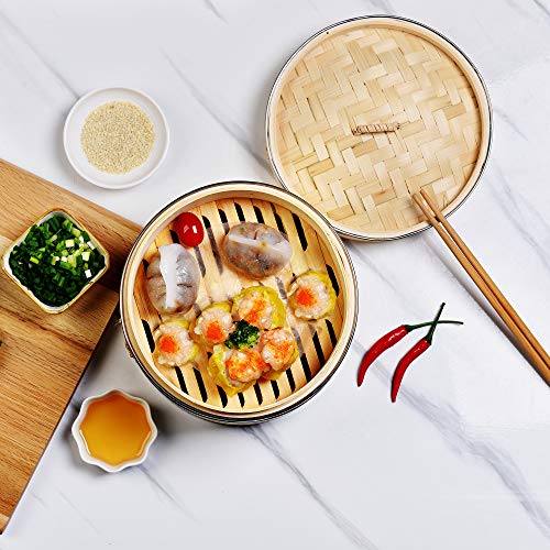 Desconocido Harcas Deluxe Vaporera de bambú