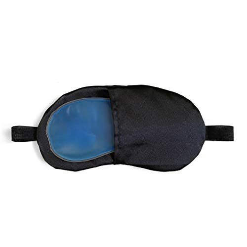 Designer Souvenirs - Antifaz antiestrés con Bolsa de Gel Estoy Alunizando | Relajación Inmediata Gracias al Efecto Frío | Efecto Beauty para descongestionar rápidamente la Zona del Contorno de Ojos