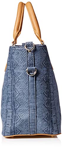 Desigual Bolsa AQUILES FLORIDA Mujeres Azul - 18WAXPC4-5000-U