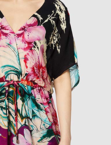 Desigual Vest_kalawao Vestido, Rojo (Rosa Marlen 3012), 48 (Talla del Fabricante: 46) para Mujer