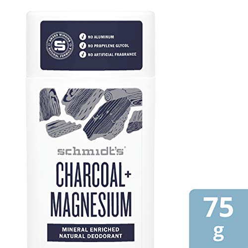Desodorante Schmidt's Stick Charcoal & Magnesium, 75 g