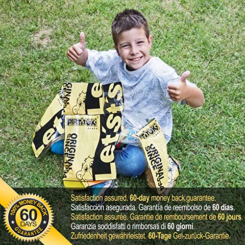 Detalles para Niños Partituki. 10 Mochilas para Colorear y 10 Sets de 7 Ceras de Colores. Detalles Fiestas Infantiles. Con Certificado CE de no Toxicidad