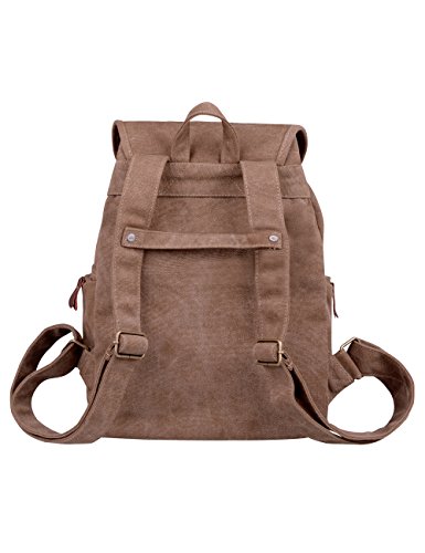 DGY la Mochila Bolsos de Mujer Bolsa de Viaje Mochilas Tipo Casual Mochilas escolares117 Marrón