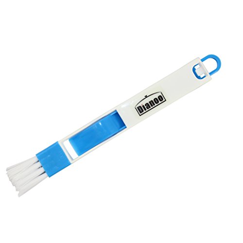 Dianoo 6PCS Cepillo De Limpieza Del Surco, Herramientas De Cepillos De La Pista De La Cocina, Ranura Desmontable Del Teclado De La Esquina Del Surco De La Ranura De La Ranura De La Puerta
