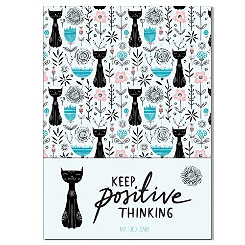 Diario A5 Diario, diario de dieta de adelgazamiento, registro de alimentos, Adelgazante Club, Dieting Diary Cualquier Plan, 'Recogedores Frigorífico'