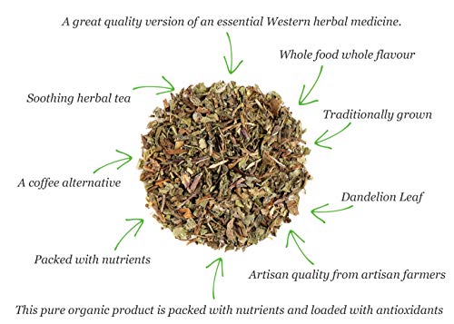 Diente De Leon Hojas Organica - Tarassaco Hoja 100g
