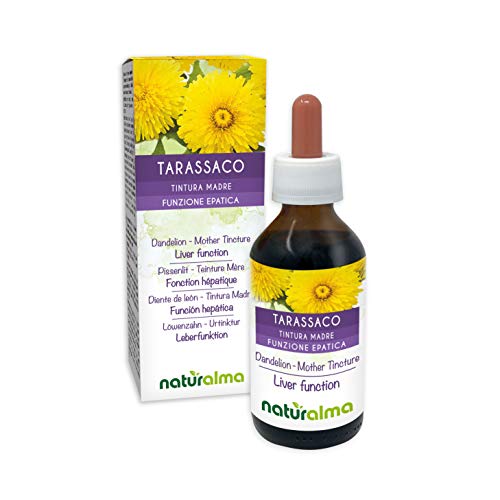 DIENTE DE LEÓN (Taraxacum officinale) raíces Tintura Madre sin alcohol NATURALMA | Extracto líquido gotas 100 ml | Complemento alimenticio | Vegano