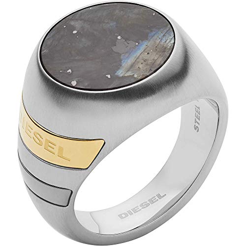 Diesel Hombre acero inoxidable Anillo de sello DX1190040-9