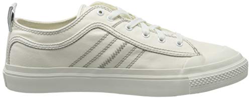 Diesel S-astico Low Lace, Zapatillas para Hombre, Blanco (Star White T1015/Pr012), 44 EU