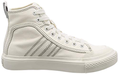 Diesel S-astico Mid Lace, Zapatillas Altas para Mujer, Blanco (Star White T1015/Pr012), 41 EU