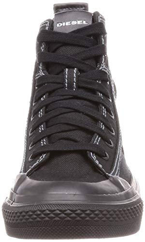 Diesel S-astico Mid Lace, Zapatillas Altas para Mujer, Negro (Black T8013/Pr012), 39 EU