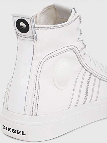 Diesel S-astico Mid Lace, Zapatillas para Hombre, Blanco (Star White T1015/Pr012), 46 EU