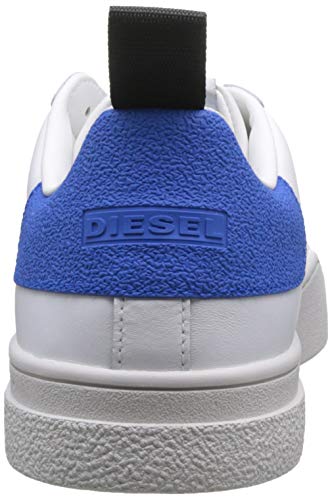 Diesel S-Clever Low, Zapatillas para Hombre, Blanco H4034 H4034, 39 EU