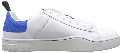 Diesel S-Clever Low, Zapatillas para Hombre, Blanco H4034 H4034, 39 EU