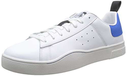 Diesel S-Clever Low, Zapatillas para Hombre, Blanco H4034 H4034, 39 EU