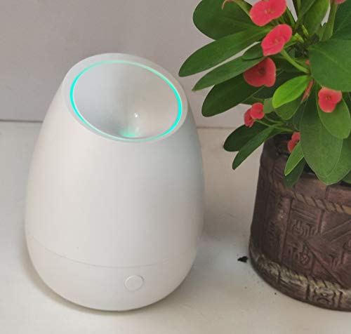 Difusor de Aceite Esencial, Ultrasónico Aromaterapia Humidificador con 7 colores cambiantes de noche para 8 horas Difusor de Aroma, Apagado automático para dormitorio, oficina en casa, spa de yoga