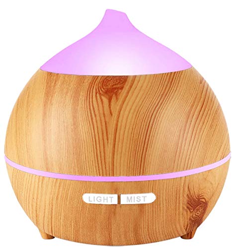 Difusor de Aceites Esenciales, Avaspot 250ml Ultrasónico Aromaterapia Humidificador, Operación silenciosa, Auto Shut Off, bebé, Yoga, Oficina, hogar, Dormitorio y baño, etc