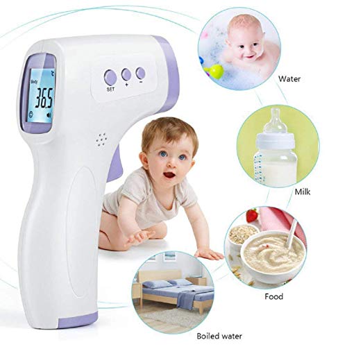 Digital para bebés, con indicador de Fiebre para Adultos y niños (Blanco)