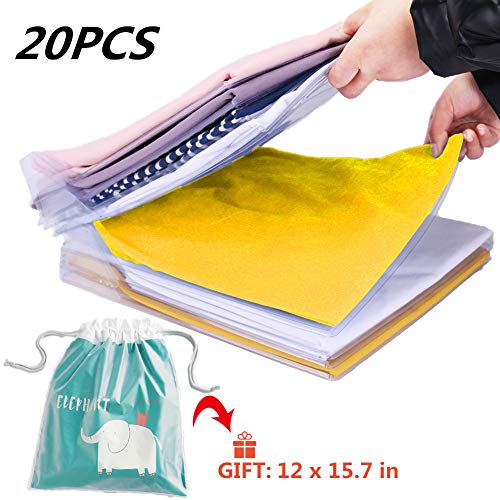 DikerTablero apilador, Equipo para Tablas Plegables, Tablas Plegables Plegables, Camisetas y armarios, cajones, Camisas de estantería (21 Piezas)