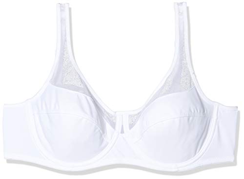 Dim Sujetador con Aros, Blanco, 85B para Mujer