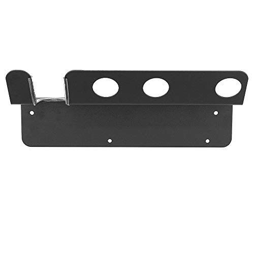 DingGreat Soportes para secadores de Pelo, Soporte para secador de Pelo para Dyson Supersonic Hair Dryer, difusor y Dos boquillas (Negro)