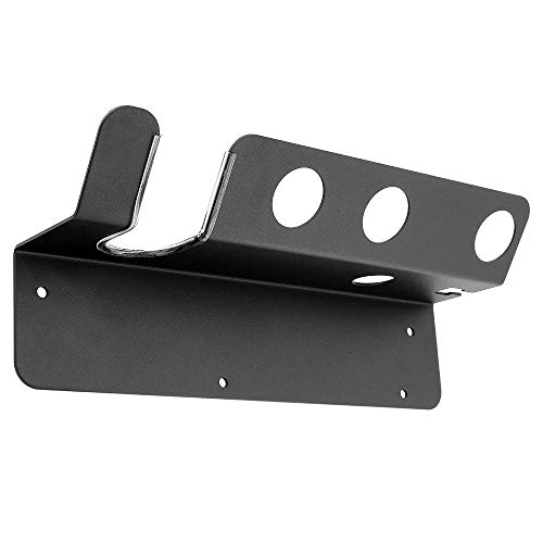 DingGreat Soportes para secadores de Pelo, Soporte para secador de Pelo para Dyson Supersonic Hair Dryer, difusor y Dos boquillas (Negro)