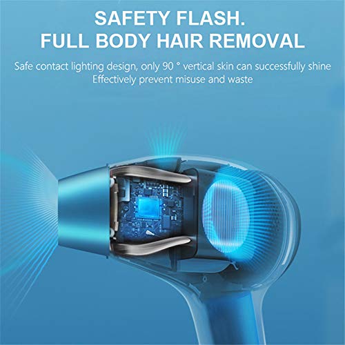 DINGQING Depiladora un láser para la eliminación del Pelo del IPL eléctrico depiladora 3 en 1 para la depilación definitiva con láser Mujeres depilación depilación Máquina,Blanco