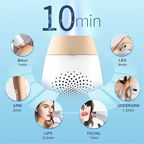 DINGQING Depiladora un láser para la eliminación del Pelo del IPL eléctrico depiladora 3 en 1 para la depilación definitiva con láser Mujeres depilación depilación Máquina,Blanco