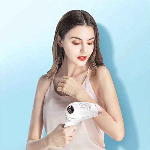 DINGQING Depiladora un láser para la eliminación del Pelo del IPL eléctrico depiladora 3 en 1 para la depilación definitiva con láser Mujeres depilación depilación Máquina,Blanco