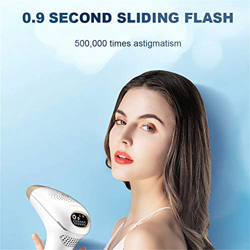 DINGQING Depiladora un láser para la eliminación del Pelo del IPL eléctrico depiladora 3 en 1 para la depilación definitiva con láser Mujeres depilación depilación Máquina,Blanco