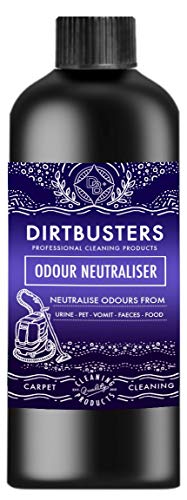Dirtbusters Limpiador Enzimático Neutraliza, Elimina Malos Olores de Orina, Heces, Vómitos de Mascotas. Para Tapicería y Suelos. Fórmula Concentrada y Desodorizante, Esencia Floral. 1 Litro