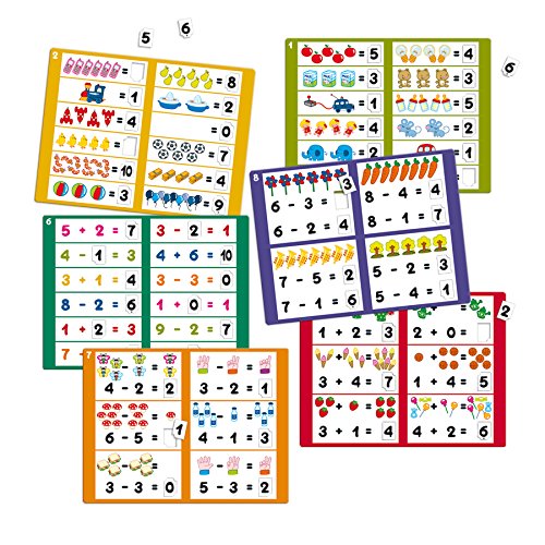 Diset- Aprendo 5 años Juguete educativos Sumar y Restar (68954)