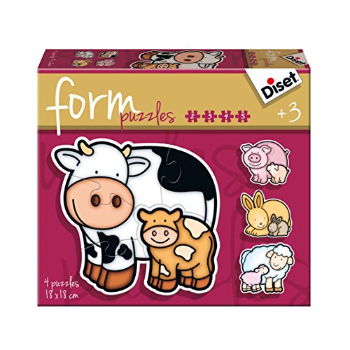 Diset - Form Vaca, Rompecabezas (69954)
